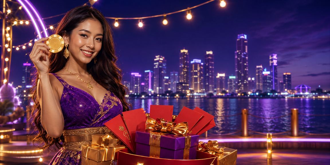 Tampilan bonus dan promosi davo88 dengan nuansa pantai yang cerah